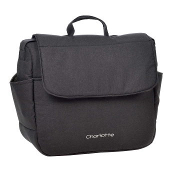 Коляска 2 в 1 Indigo CHARLOTTE Sity Classic 12" серый