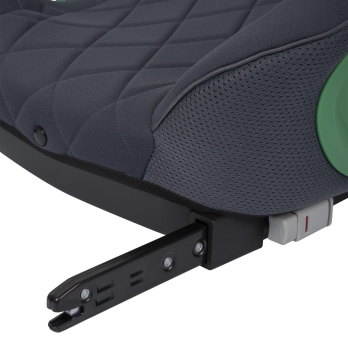 Автокресло-бустер Indigo QuickFix ISOFIX, группа 3 (22-36 кг) серый