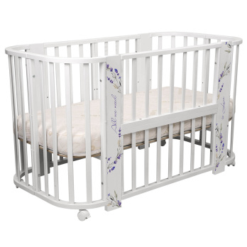 Кровать детская Indigo Baby Line 5 в 1 с поперечным маятником 