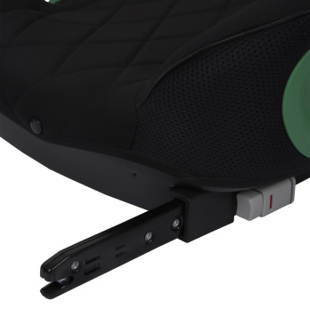 Автокресло-бустер Indigo QuickFix ISOFIX, группа 3 (22-36 кг) черный