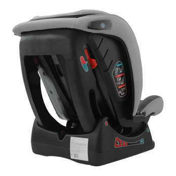 Автокресло Indigo REFLEX 0+1+2+3 (0-36 кг) серый