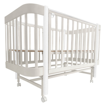 Кровать детская Indigo Italiano Baby продольный маятник на колеса 