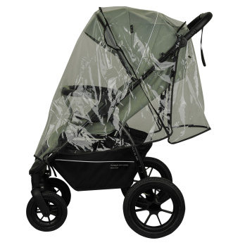 Коляска прогулочная Indigo EPICA XL AIR с сумкой зеленый