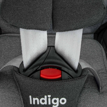 Автокресло Indigo WINNER ISOFIX 1+2+3 (9-36 кг) серый