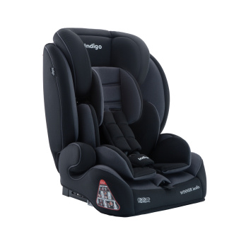Автокресло Indigo WINNER ISOFIX 1+2+3 (9-36 кг) черный