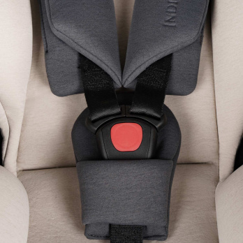 Автокресло Indigo SOLO группа 0+ (0-13 кг) серый