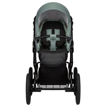 Коляска 2 в 1 Indigo MIO ECO Plus 14" бирюзовый