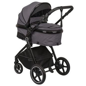 Коляска-трансформер Indigo TARGET 3в1 серый