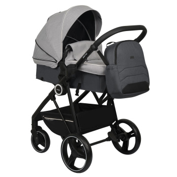 Коляска-трансформер Indigo SHUTTLE 3в1 серый