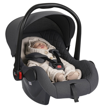 Автокресло Indigo SOLO группа 0+ (0-13 кг) серый