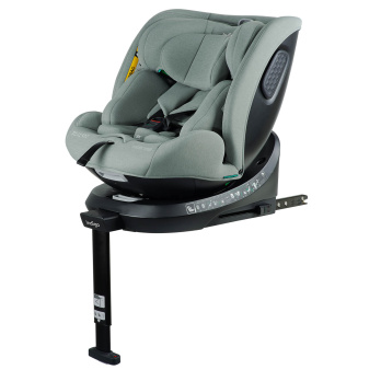 Автокресло Indigo E-TRON ISOFIX I-SIZE, с упором, группа 0+1+2+3 (0-36 кг)  зеленый
