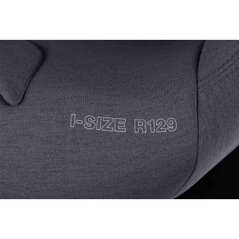 Автокресло Indigo E-TRON ISOFIX I-SIZE, с упором, группа 0+1+2+3 (0-36 кг)  серый