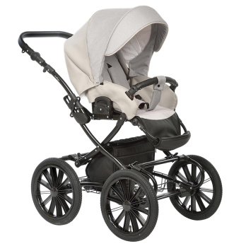 Коляска 2 в 1 Indigo PORTO Classic 14 бежевый