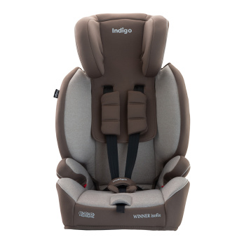 Автокресло Indigo WINNER ISOFIX 1+2+3 (9-36 кг) бежевый