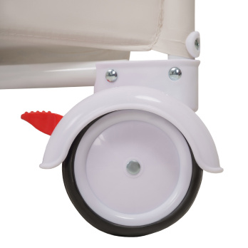 Кровать-манеж Indigo BON-BON (2 уровня) бежевый