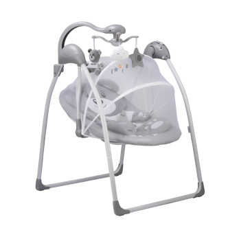 Качели электронные Indigo TEDDY серый