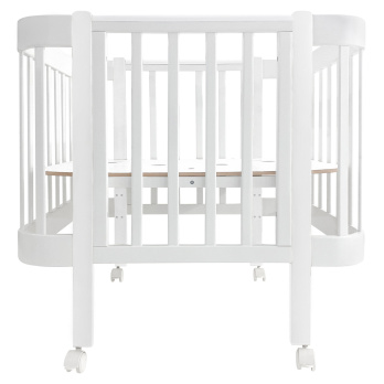 Кровать детская Indigo Italiano Baby продольный маятник на колеса 