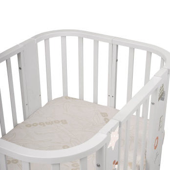 Кровать детская Indigo Baby Line 5 в 1 с поперечным маятником 