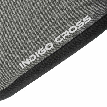  Бустер INDIGO CROSS, группа 3 (22-36 кг) серый