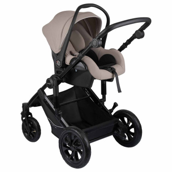 Коляска 3 в 1 Indigo COIN бежевый