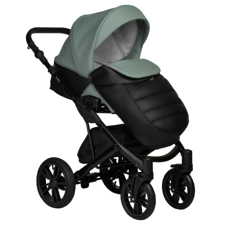 Коляска 2 в 1 Indigo MIO ECO бирюзовый