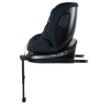 Автокресло Indigo E-TRON ISOFIX I-SIZE, с упором, группа 0+1+2+3 (0-36 кг)  черный