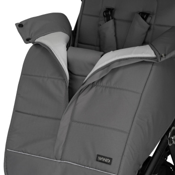 Коляска прогулочная Indigo WIND серый