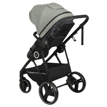 Коляска-трансформер Indigo SHUTTLE 3в1 серый