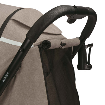 Коляска прогулочная Indigo MEGA бежевый