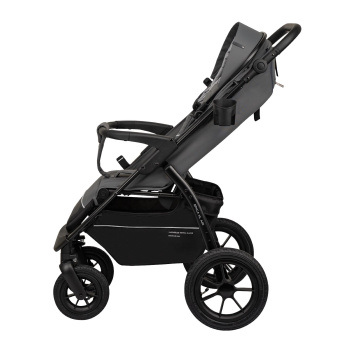 Коляска прогулочная Indigo EPICA XL AIR с сумкой серый