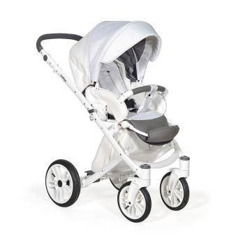 Коляска 2 в 1 Indigo PORTO белый