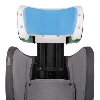 Автокресло Indigo DEFENDER isofix 2+3 (15-36 кг) серый
