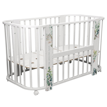 Кровать детская Indigo Baby Line 5 в 1 с поперечным маятником 