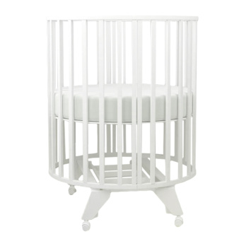 Кровать 6в1 Indigo СОФИЯ с универсальным маятником белый