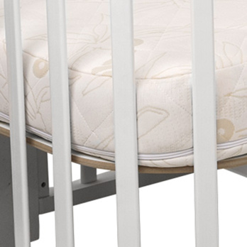 Матрас Indigo GREEN LINE 70*140 стеганый трикотаж белый