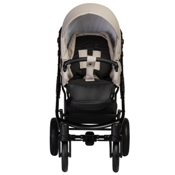 Коляска 2 в 1 Indigo MIO ECO черный