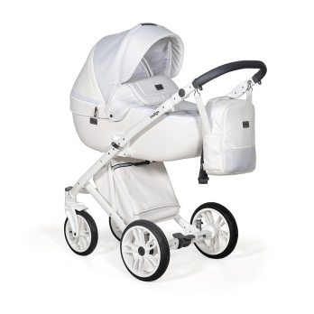 Коляска 2 в 1 Indigo PORTO белый