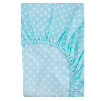 Комплект в кроватку 6 предметов Indigo Малыши (подушечки) перкаль голубой пилоты