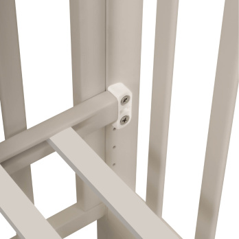 Кровать детская Indigo Norden маятник на колесах, ящик бежевый