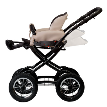 Коляска 2 в 1 Indigo BARBARA ECO Classic бежевый