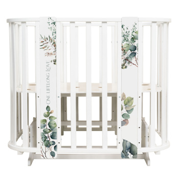 Кровать детская Indigo Baby Line 5 в 1 с поперечным маятником 