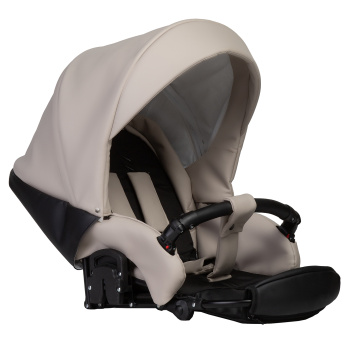 Коляска 2 в 1 Indigo MIO ECO черный