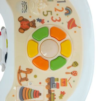 Ходунки Indigo BUBBLE C бежевый