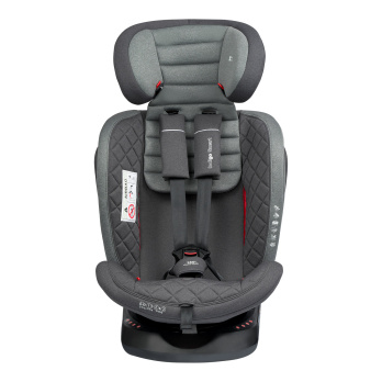 Автокресло INDIGO SMART Isofix 0+1+2+3 (0-36 кг) серый