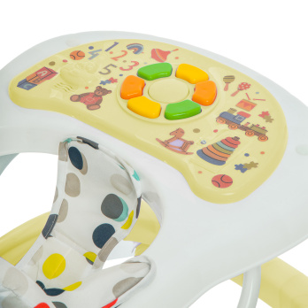 Ходунки Indigo BUBBLE желтый