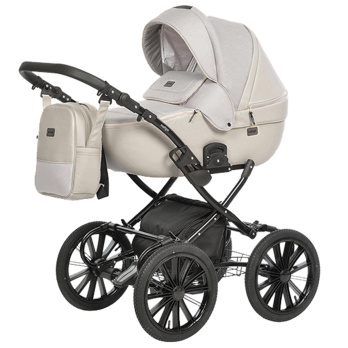Коляска 2 в 1 Indigo PORTO Classic 14 бежевый
