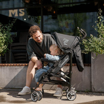 Коляска-трость Indigo PUNTO черный