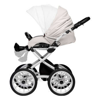 Коляска 2 в 1 Indigo SPECIAL Plus 14 белый