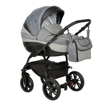 Коляска 2 в 1 INDIGO серый