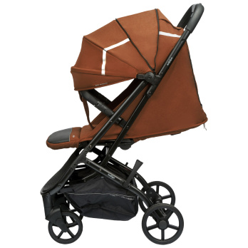 Коляска прогулочная Indigo MEGA оранжевый